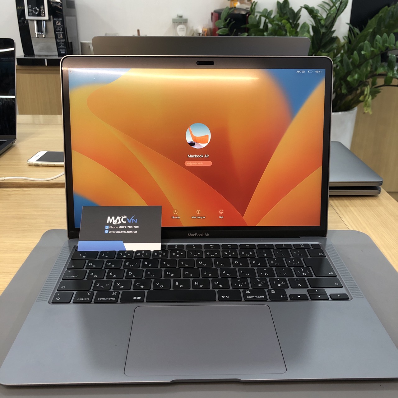 Màn hình MacBook Air (M1/16GB/512GB) - Gray